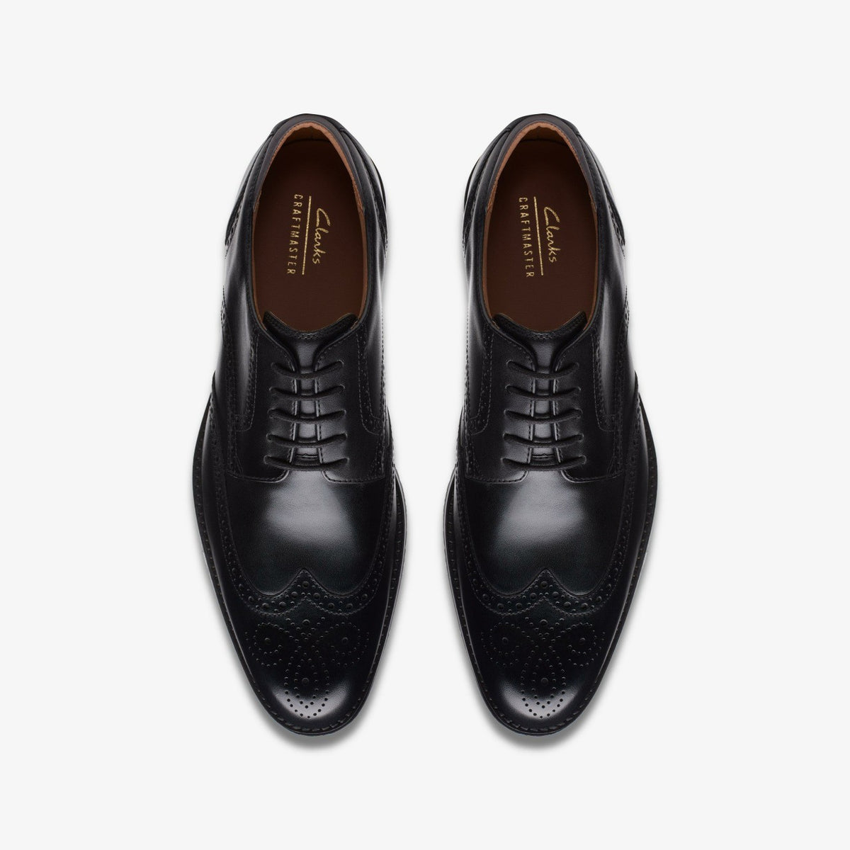 Clarks Hot Sale / Craft Arlo Limit Brogue Black Leather