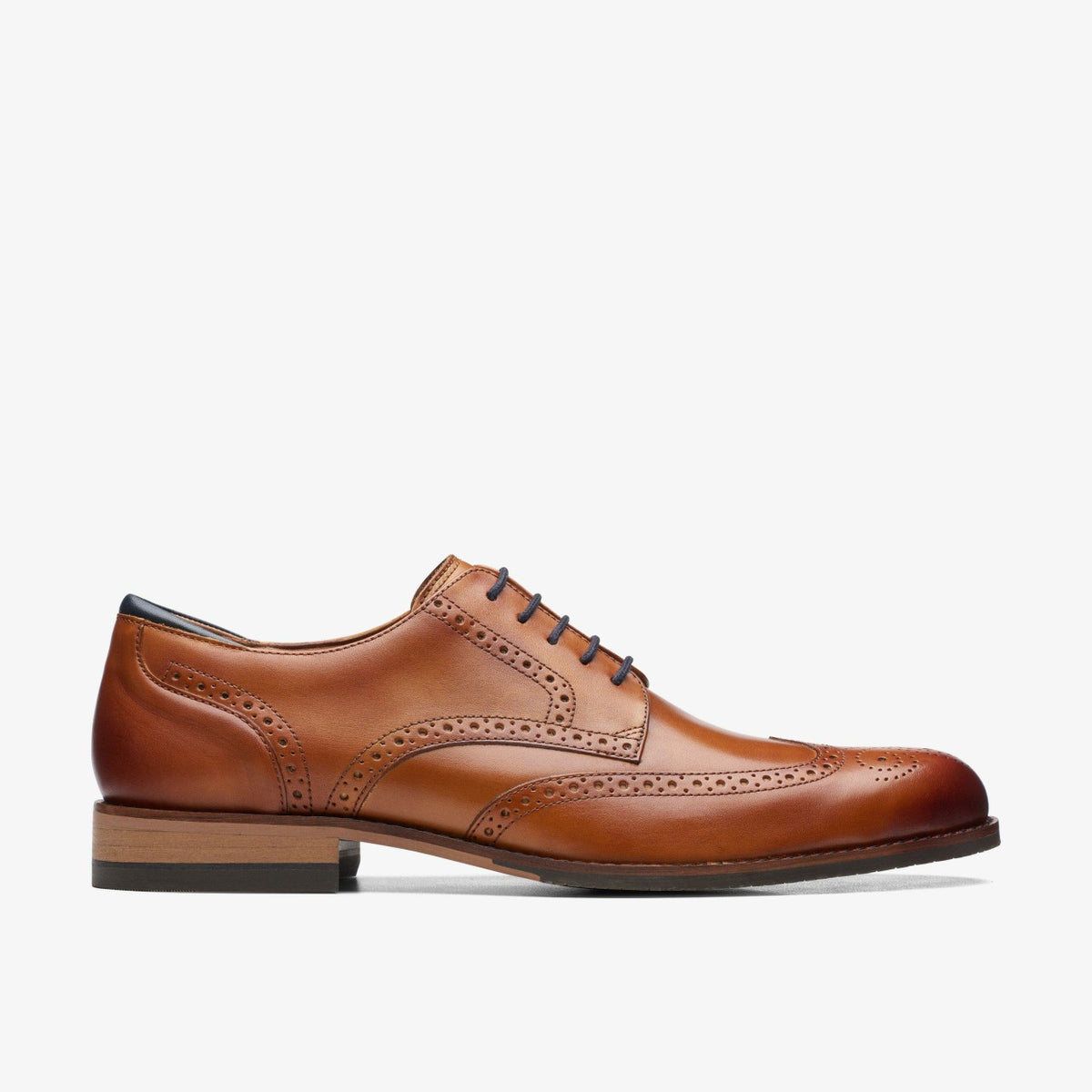 Clarks Featured / Craft Arlo Limit Brogue Tan Leather