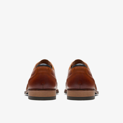 Clarks Featured / Craft Arlo Limit Brogue Tan Leather