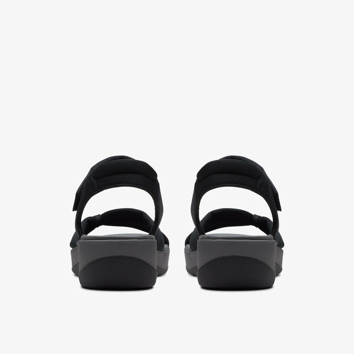 Clarks Latest / Arla Shore Black Textile