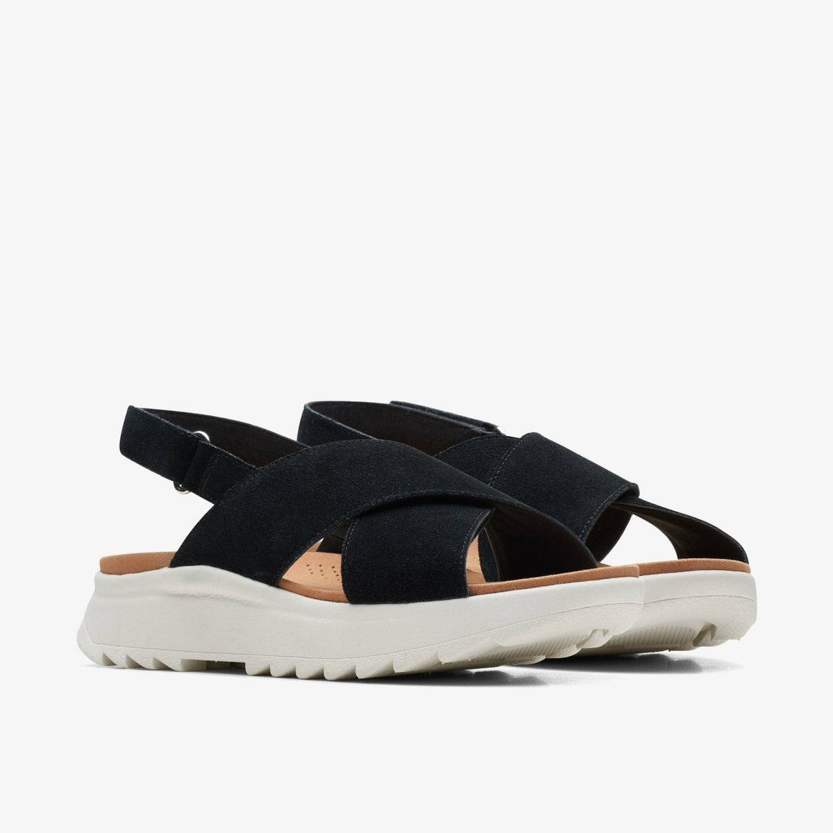 Clarks Sale / Dash Lite Wish Black Suede