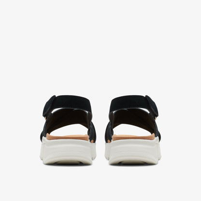 Clarks Sale / Dash Lite Wish Black Suede