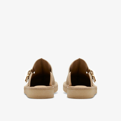 Clarks New / Trek Mule Taupe Interest