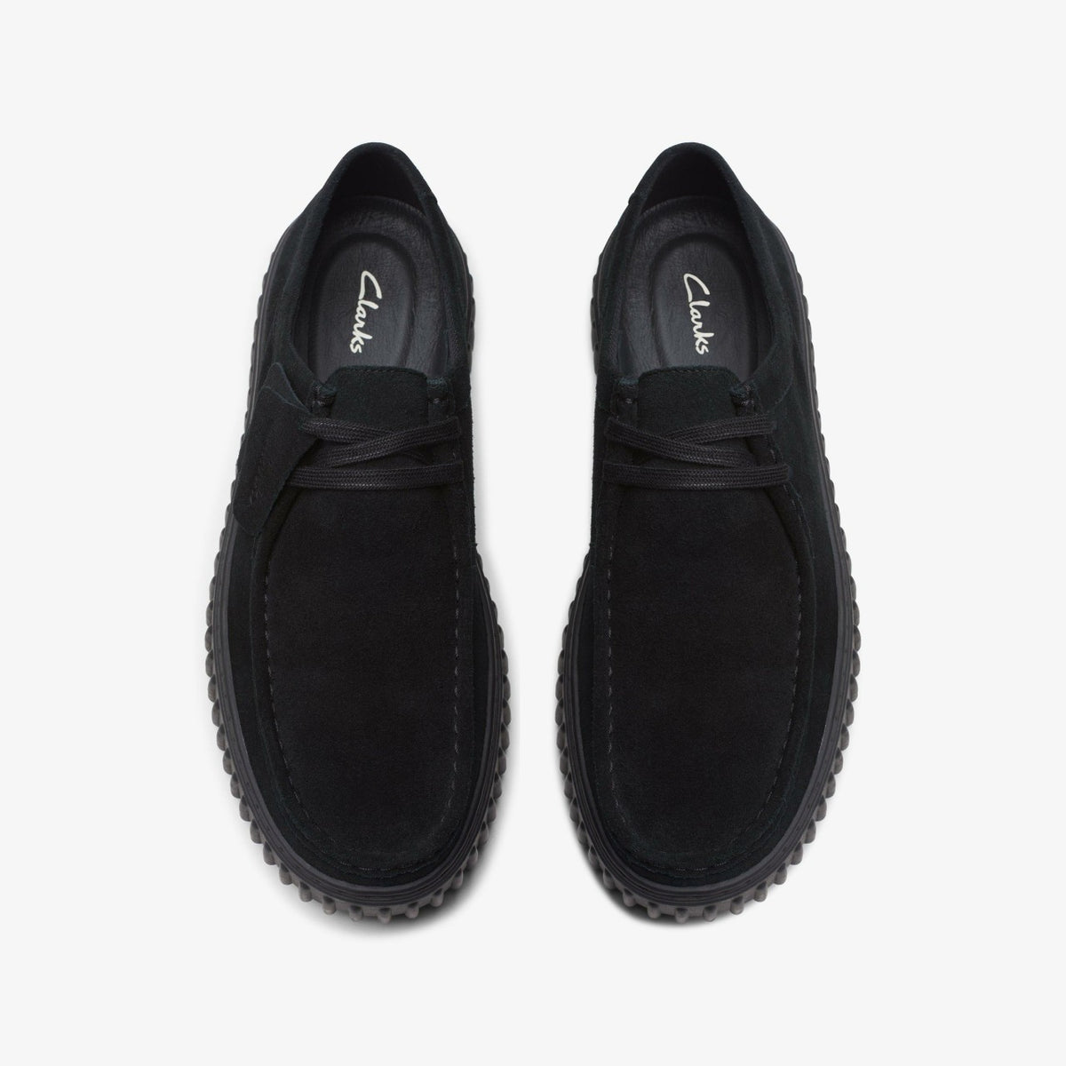 Clarks Premium / Torhill Lo Black Suede