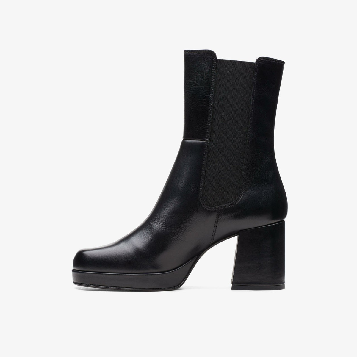 Clarks Signature / Pique Up Black Leather
