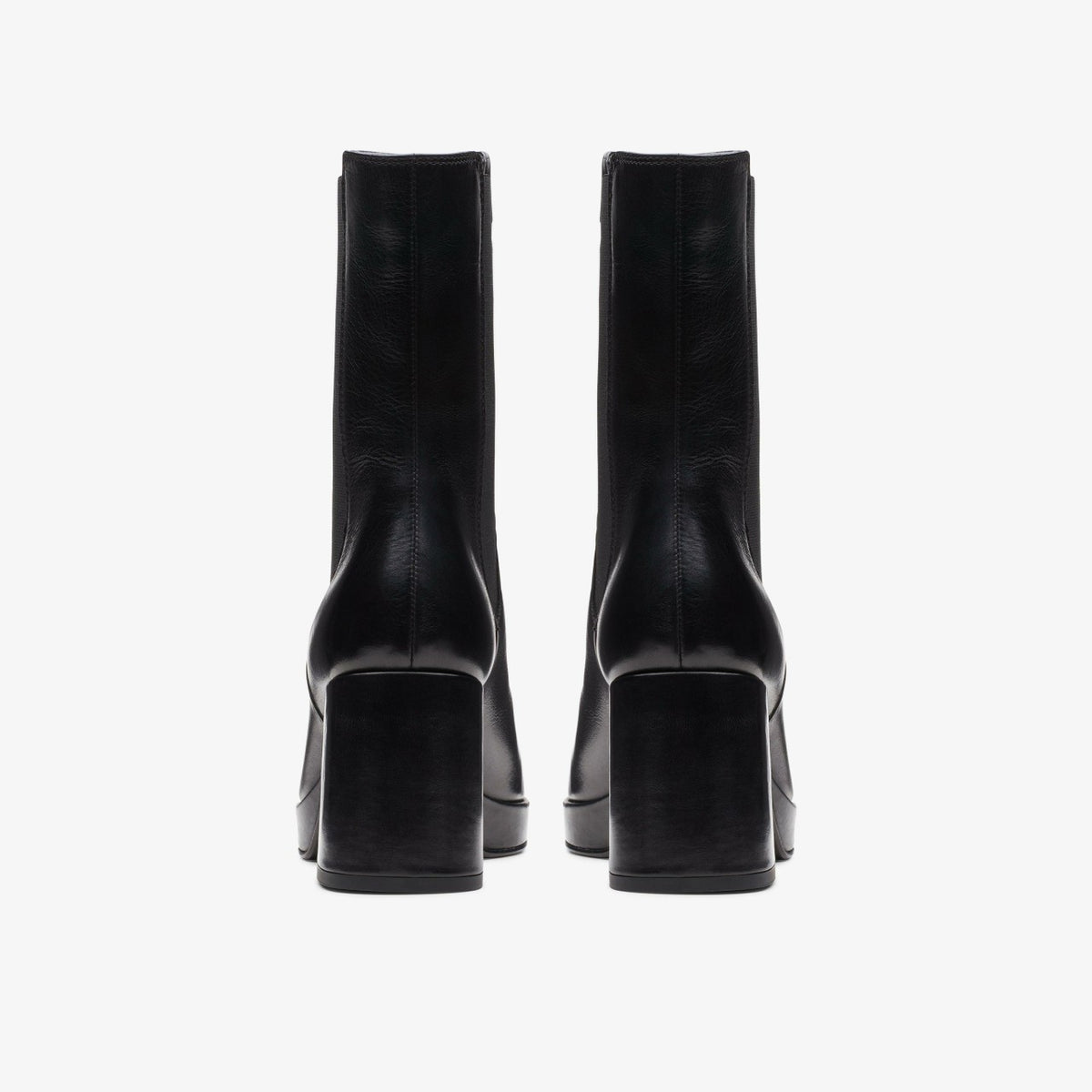 Clarks Signature / Pique Up Black Leather
