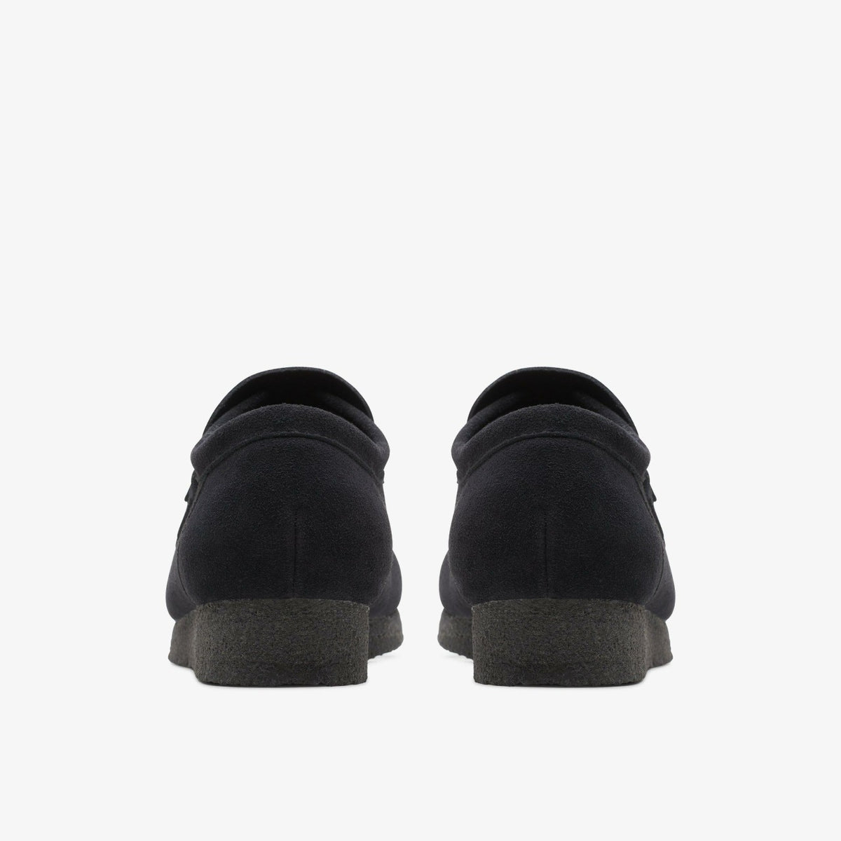 Clarks Hot Sale / Wallabee Loafer Black Suede