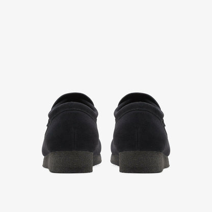 Clarks Hot Sale / Wallabee Loafer Black Suede