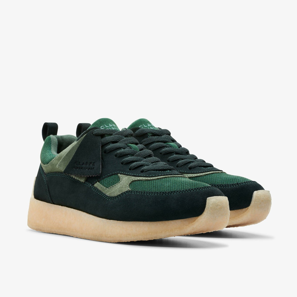 Clarks Best Seller / Lockhill Dark Green Combination
