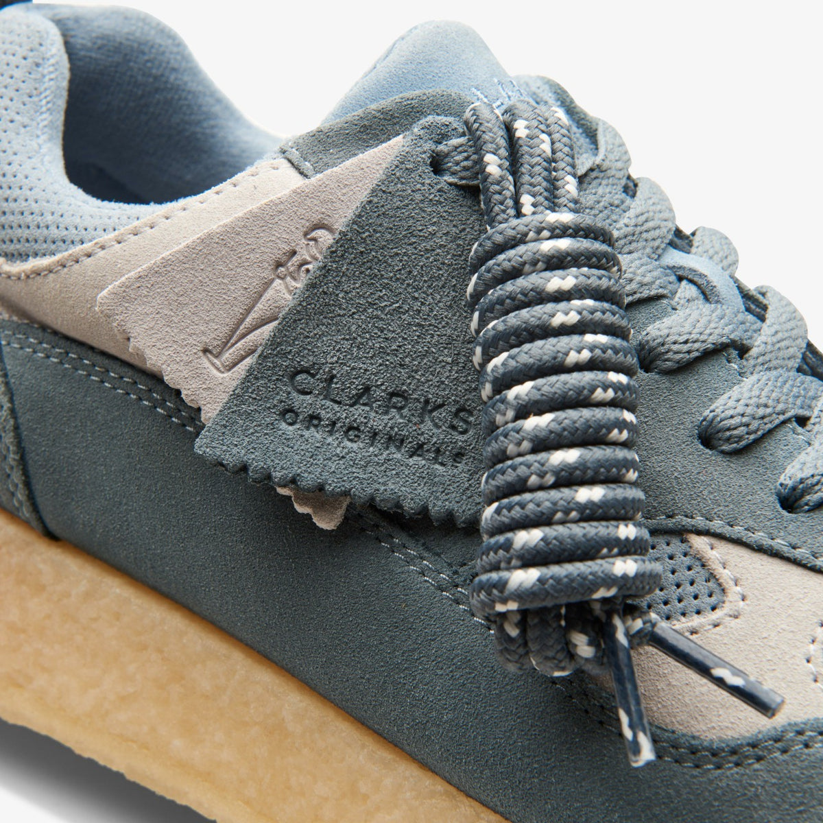 Clarks Best Price / Lockhill Blue Grey Combination
