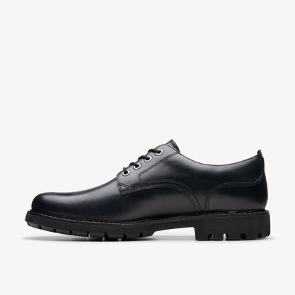 Clarks Top Pick / Batcombe Tie Black Leather