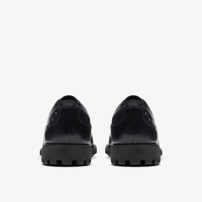 Clarks Top Pick / Batcombe Tie Black Leather