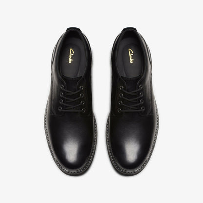 Clarks Top Pick / Batcombe Tie Black Leather