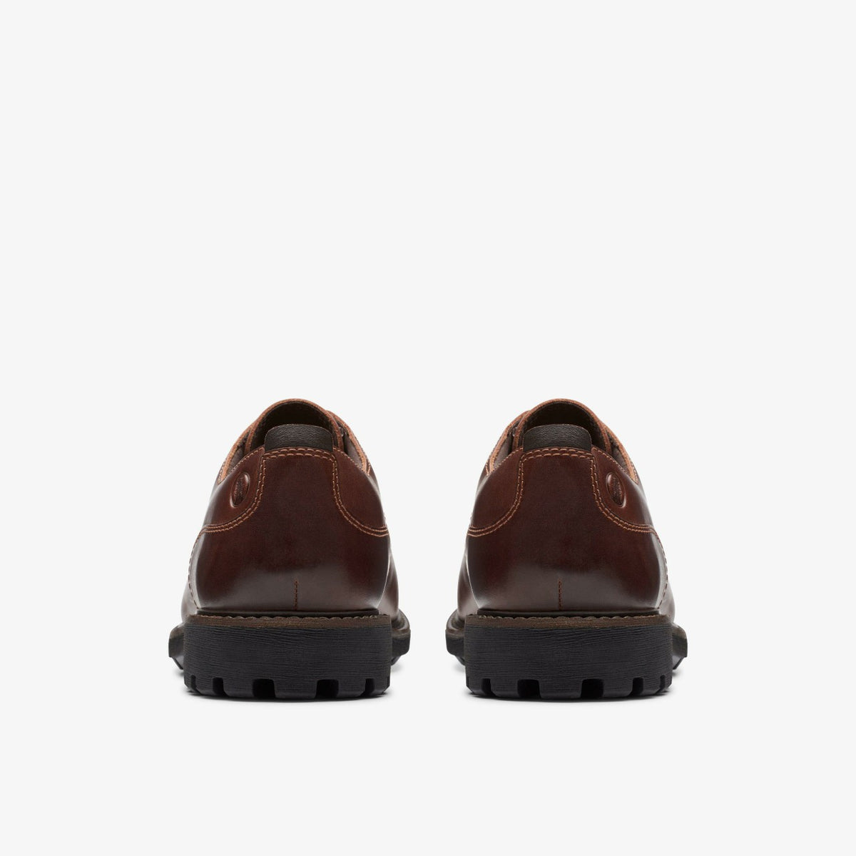 Clarks Latest / Batcombe Tie Dark Tan Leather