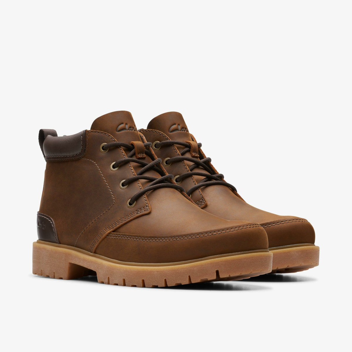 Clarks Top Pick / Rossdale Mid Beeswax Leather