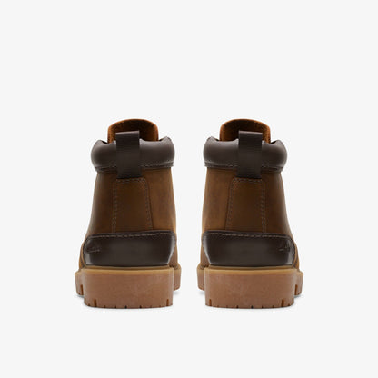 Clarks Top Pick / Rossdale Mid Beeswax Leather