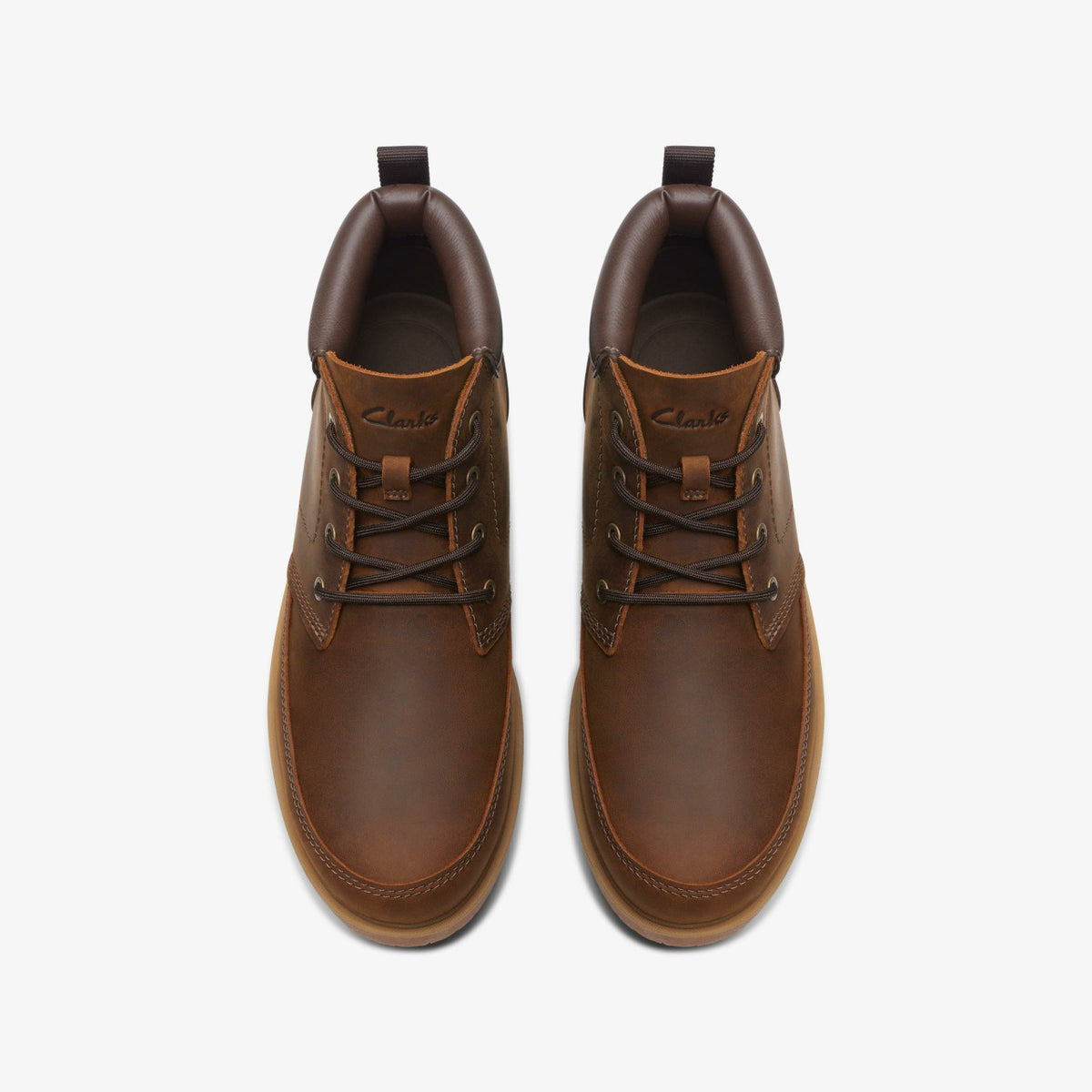 Clarks Top Pick / Rossdale Mid Beeswax Leather