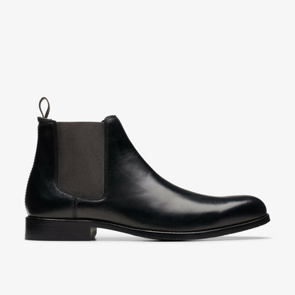 Clarks Hot Sale / Craft Arlo Top Chelsea Boot Black Leather