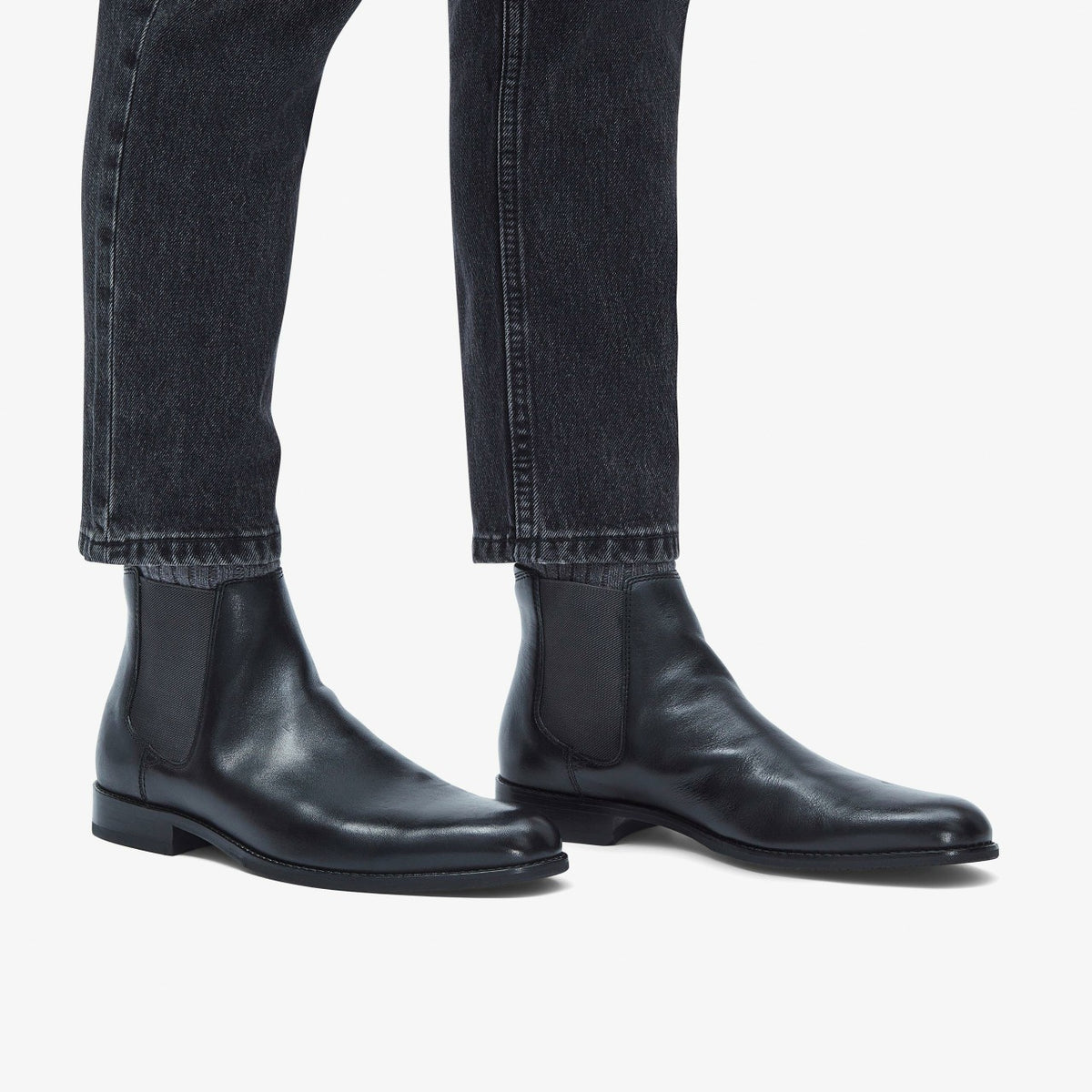 Clarks Hot Sale / Craft Arlo Top Chelsea Boot Black Leather