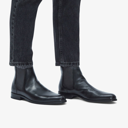 Clarks Hot Sale / Craft Arlo Top Chelsea Boot Black Leather
