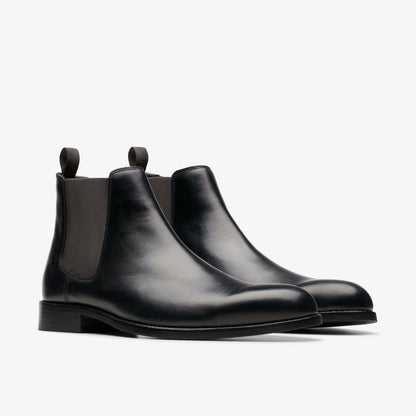 Clarks Hot Sale / Craft Arlo Top Chelsea Boot Black Leather