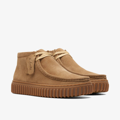 Clarks Exclusive / Torhill Hi Dark Sand Suede