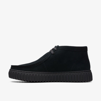 Clarks Latest / Torhill Hi Black Suede