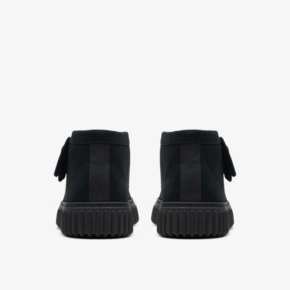 Clarks Latest / Torhill Hi Black Suede