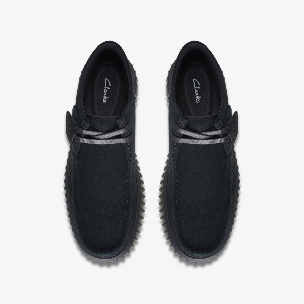 Clarks Latest / Torhill Hi Black Suede