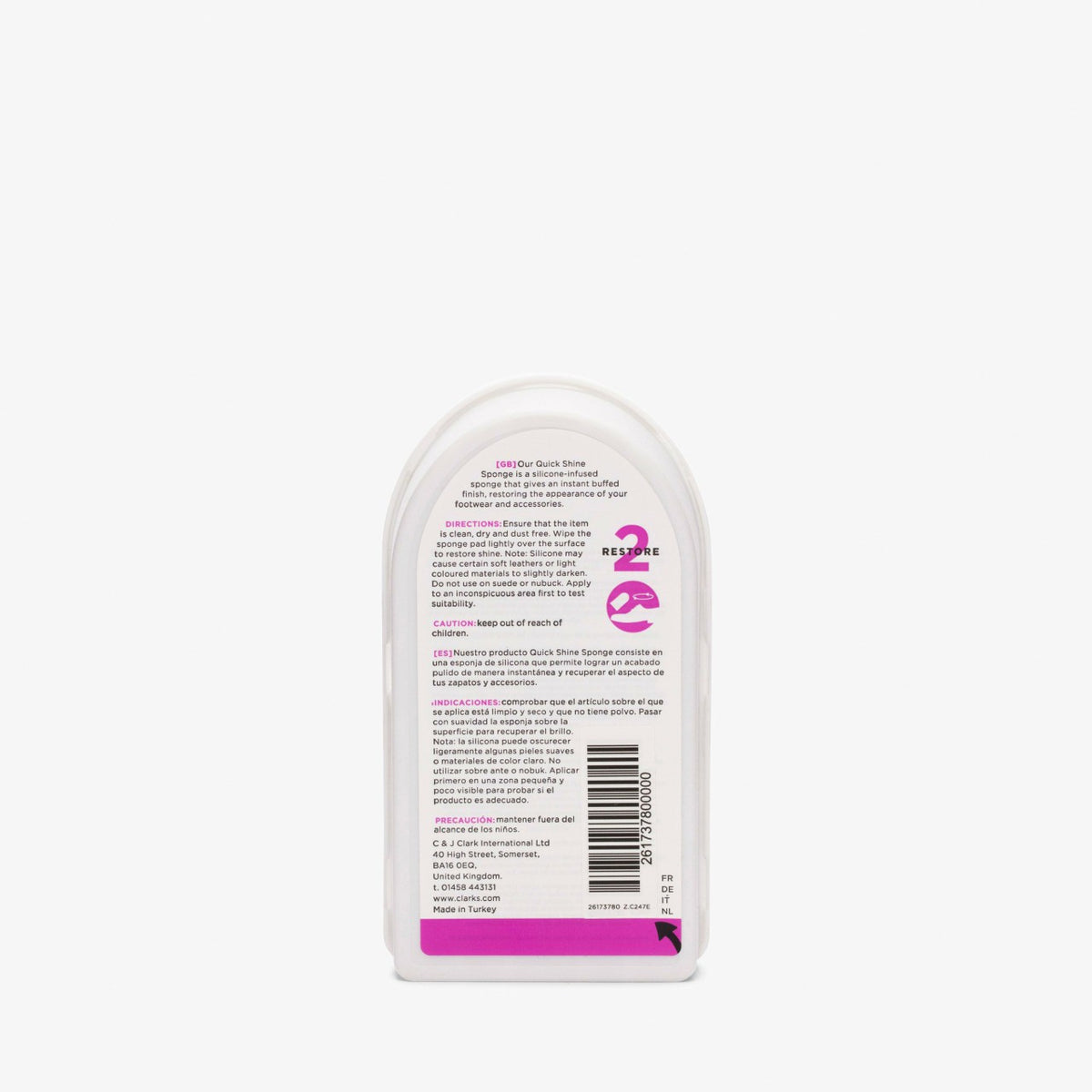Clarks Latest / Quick Shine Neutral