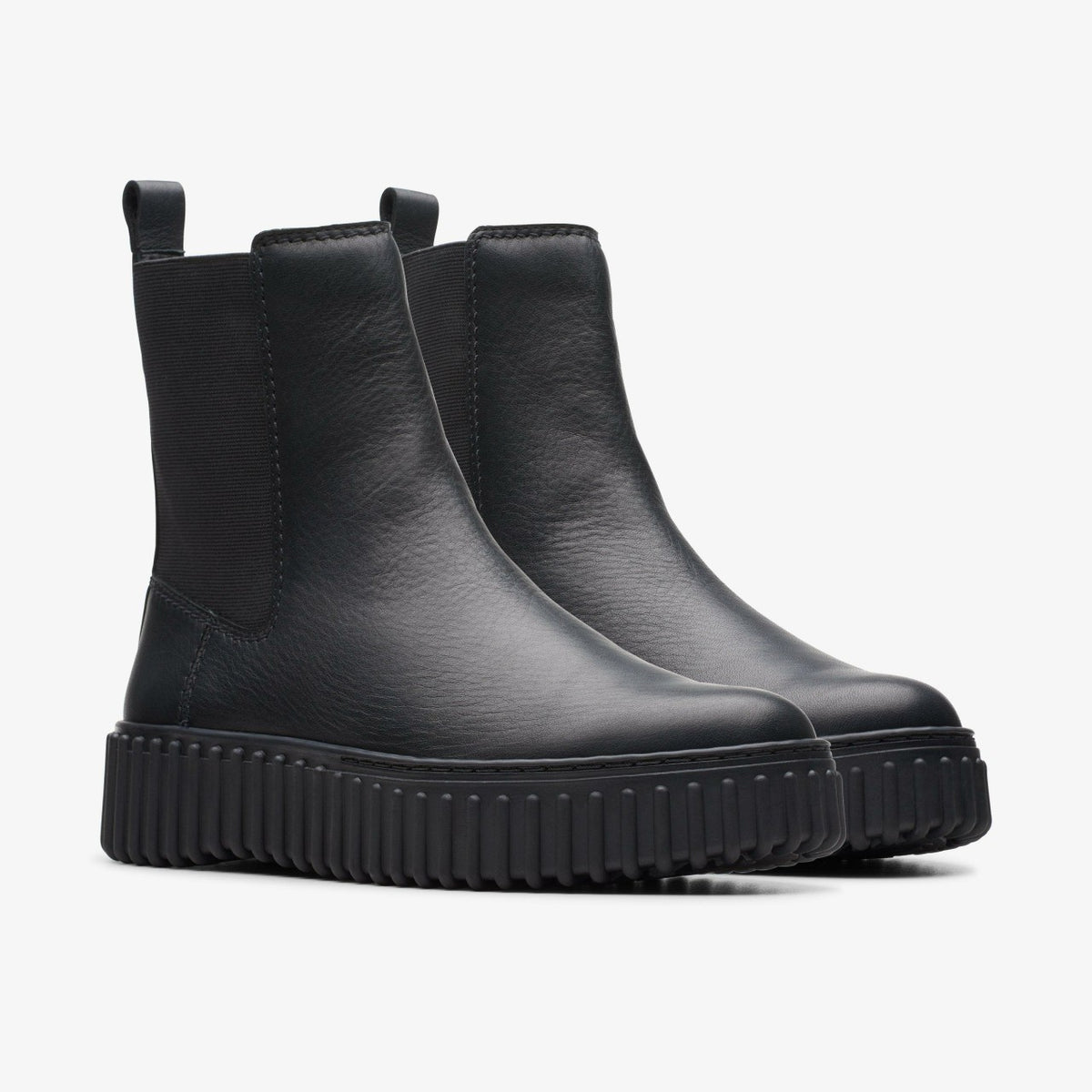 Clarks Best Price / Torhill Maple Ankle Boot Black Leather