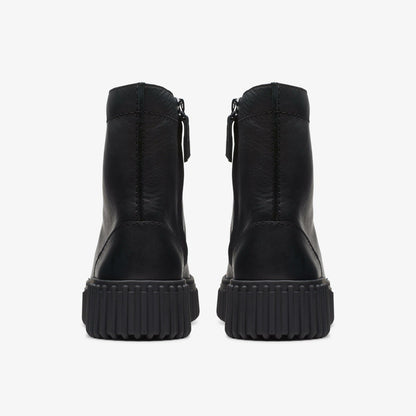Clarks Signature / Torhill Rise Ankle Boot Black Leather