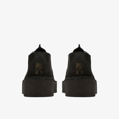 Clarks Latest / Trek Wedge Black Suede