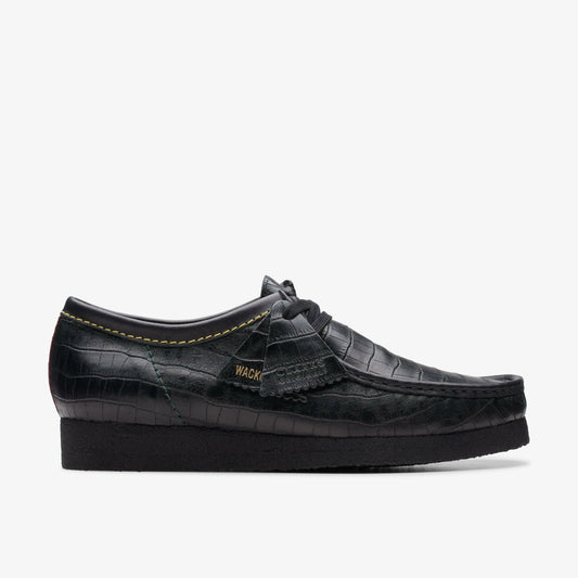 Clarks Signature / Wallabee Black Crocodile