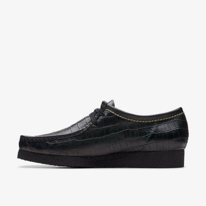 Clarks Signature / Wallabee Black Crocodile