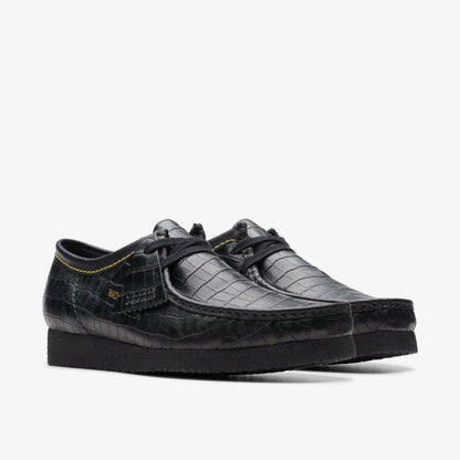 Clarks Signature / Wallabee Black Crocodile
