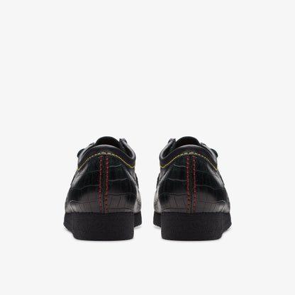 Clarks Signature / Wallabee Black Crocodile