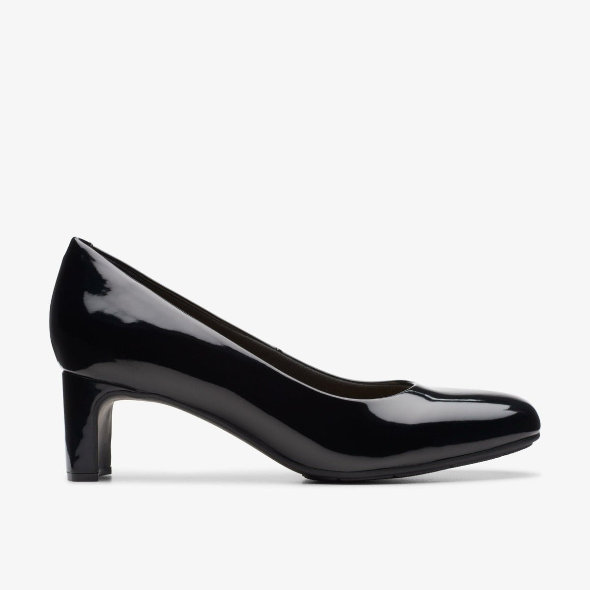 Clarks Latest / Kyndall Iris Black Patent