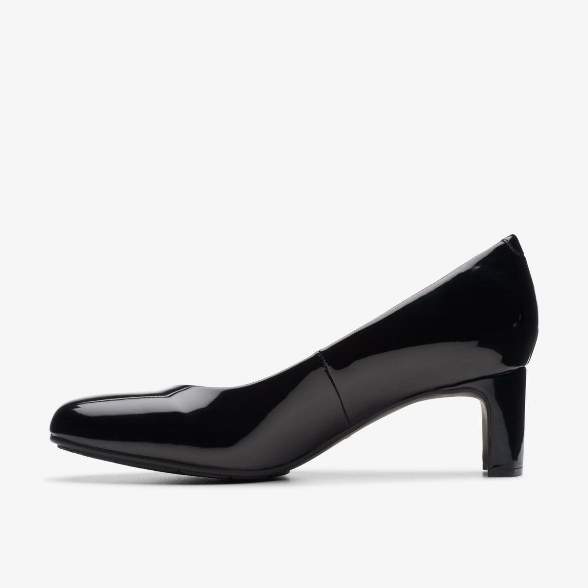 Clarks Latest / Kyndall Iris Black Patent