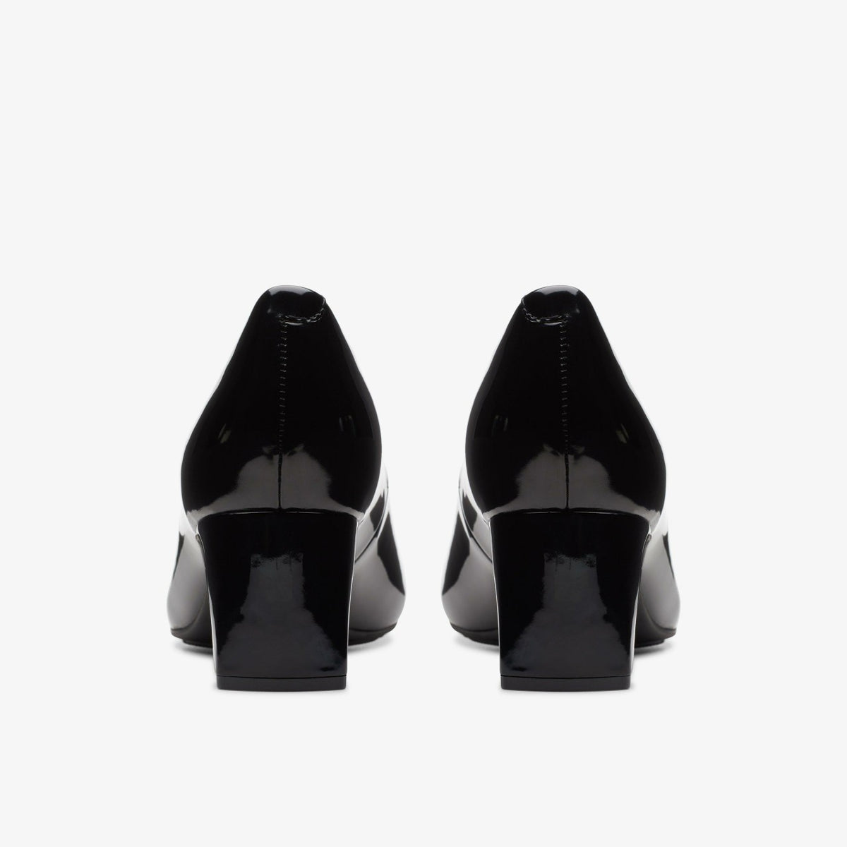 Clarks Latest / Kyndall Iris Black Patent