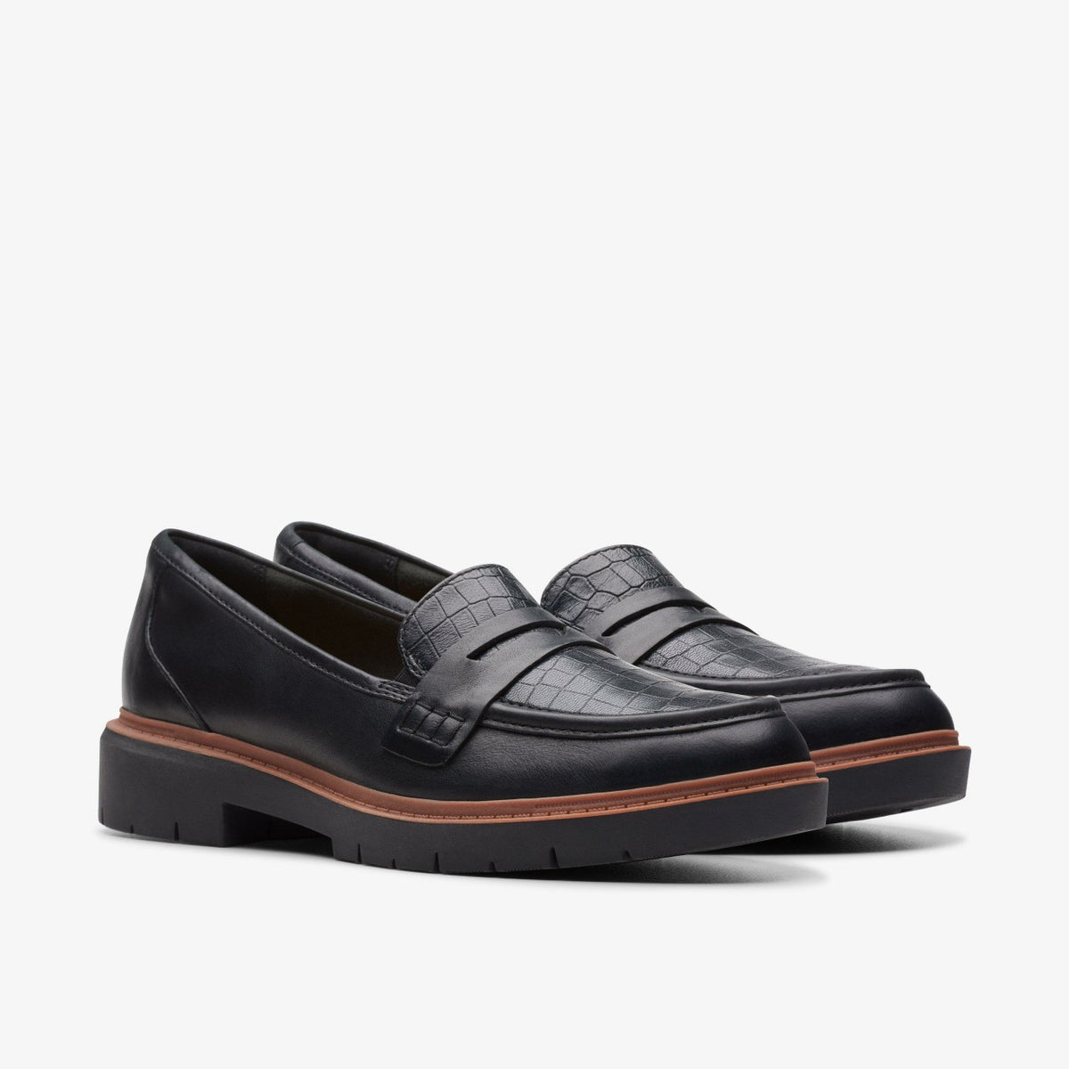 Clarks Popular / Westlynn Ayla Black Leather