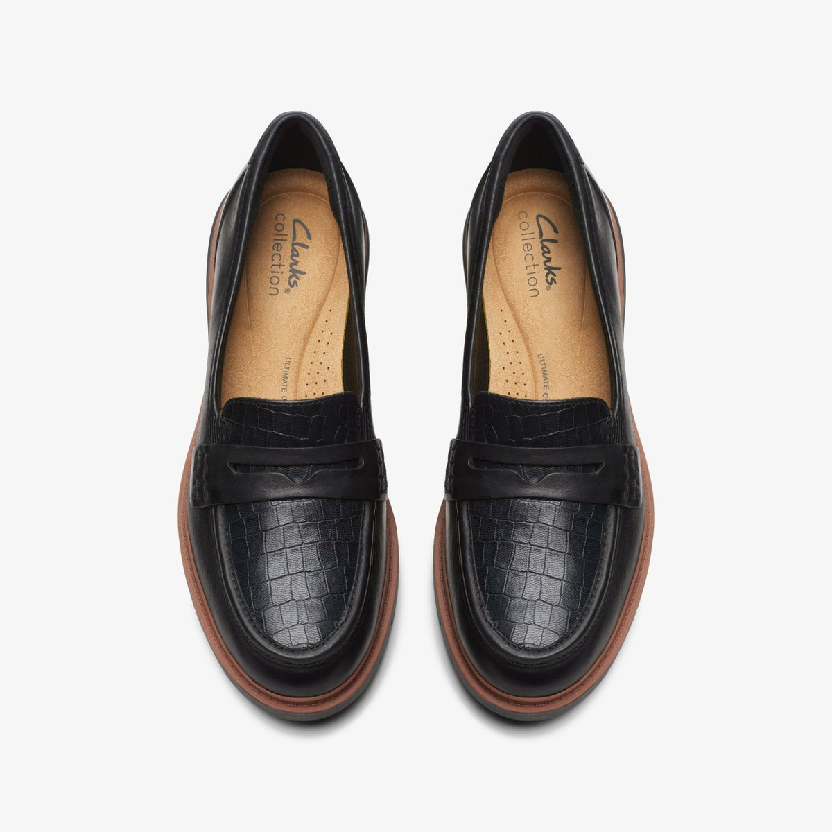 Clarks Popular / Westlynn Ayla Black Leather