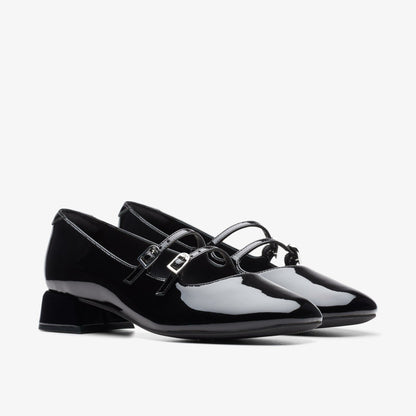 Clarks Top Pick / Daiss 30 Shine Black Patent