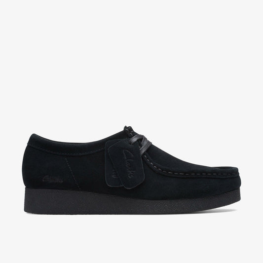 Clarks Hot Sale / Wallabee EVO Shoe Black Suede