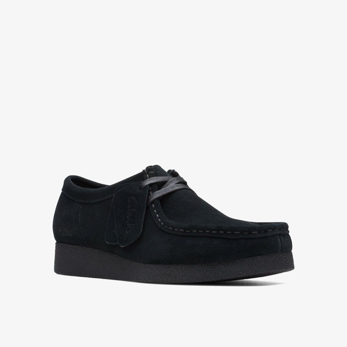 Clarks Hot Sale / Wallabee EVO Shoe Black Suede