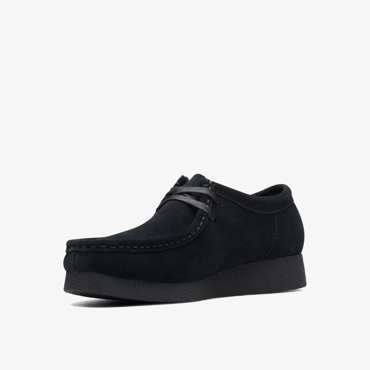 Clarks Hot Sale / Wallabee EVO Shoe Black Suede