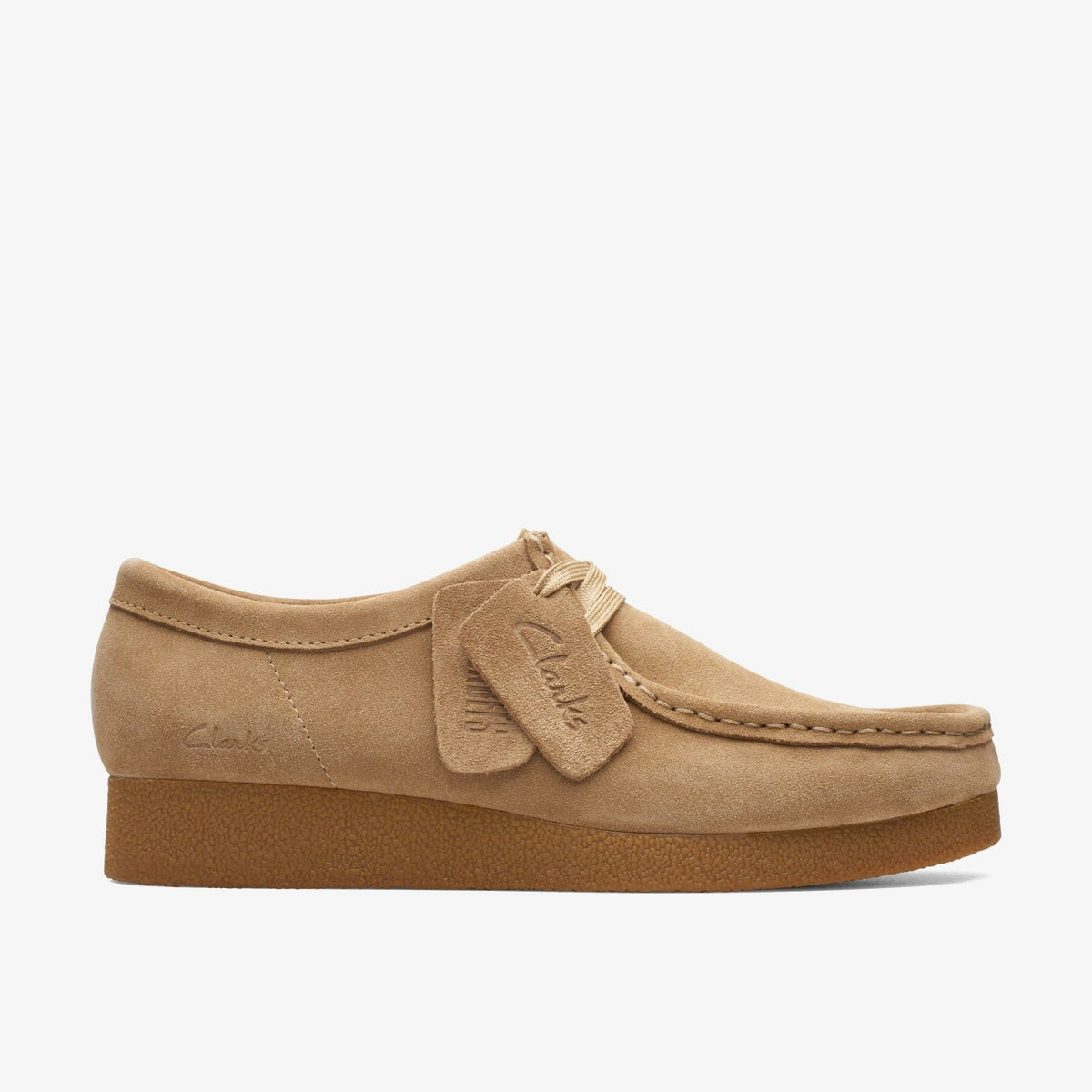 Clarks Hot Sale / Wallabee EVO Shoe Dark Sand Suede