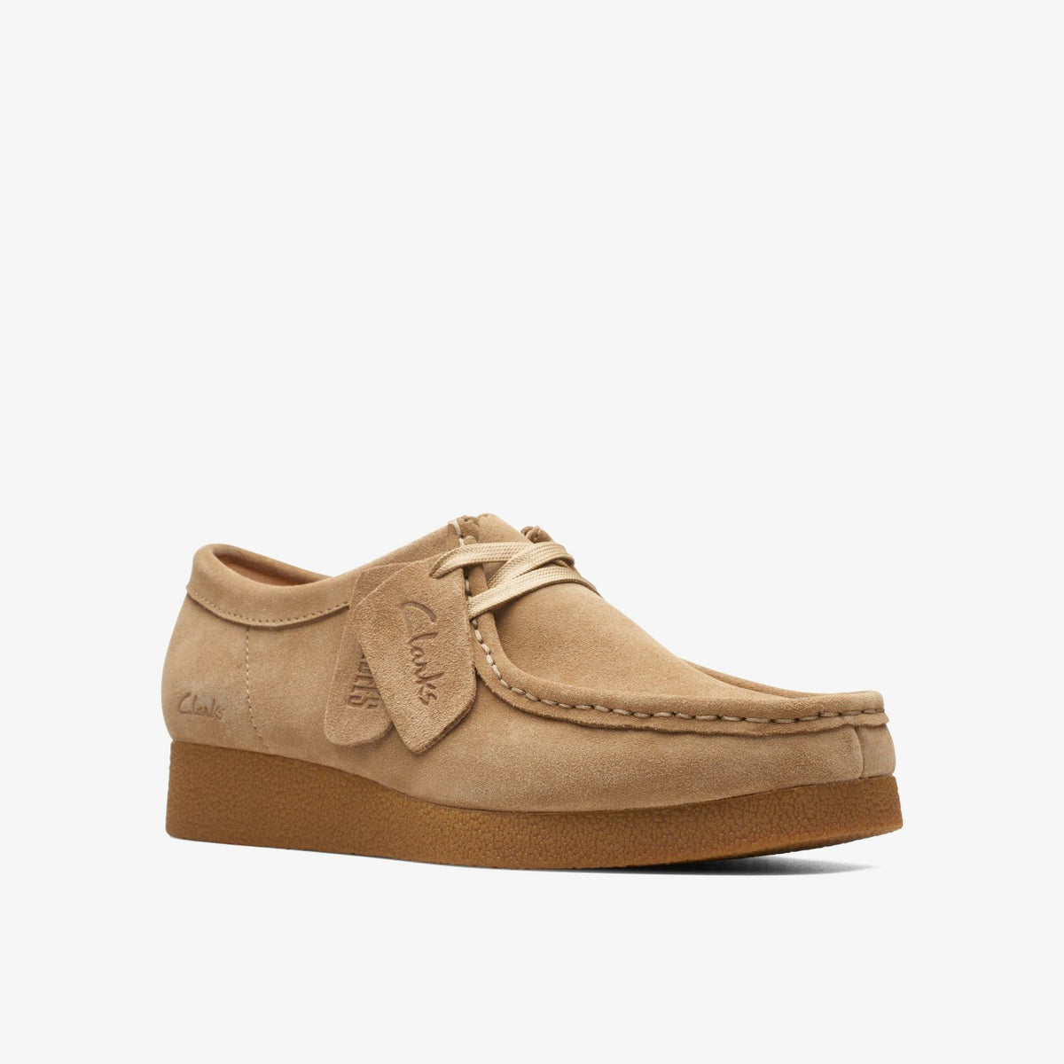 Clarks Hot Sale / Wallabee EVO Shoe Dark Sand Suede