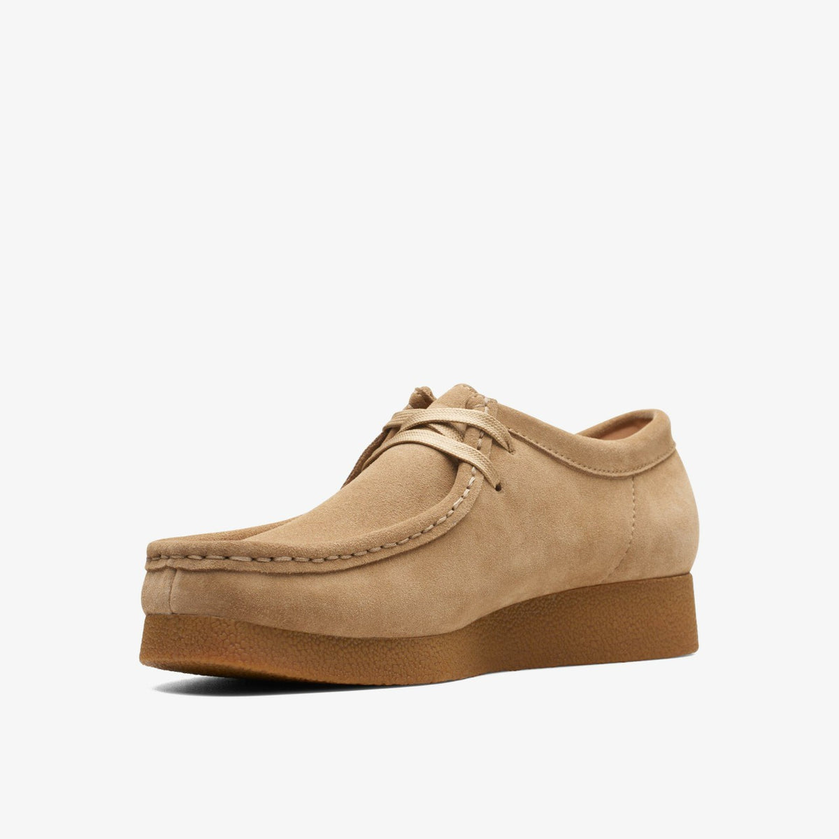Clarks Hot Sale / Wallabee EVO Shoe Dark Sand Suede