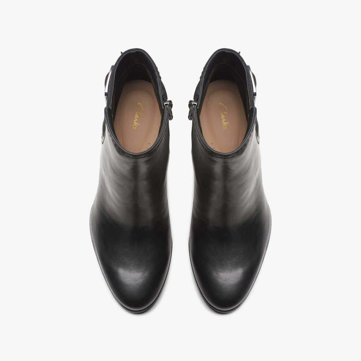 Clarks Discount / Freva 85 Buckle Black Leather